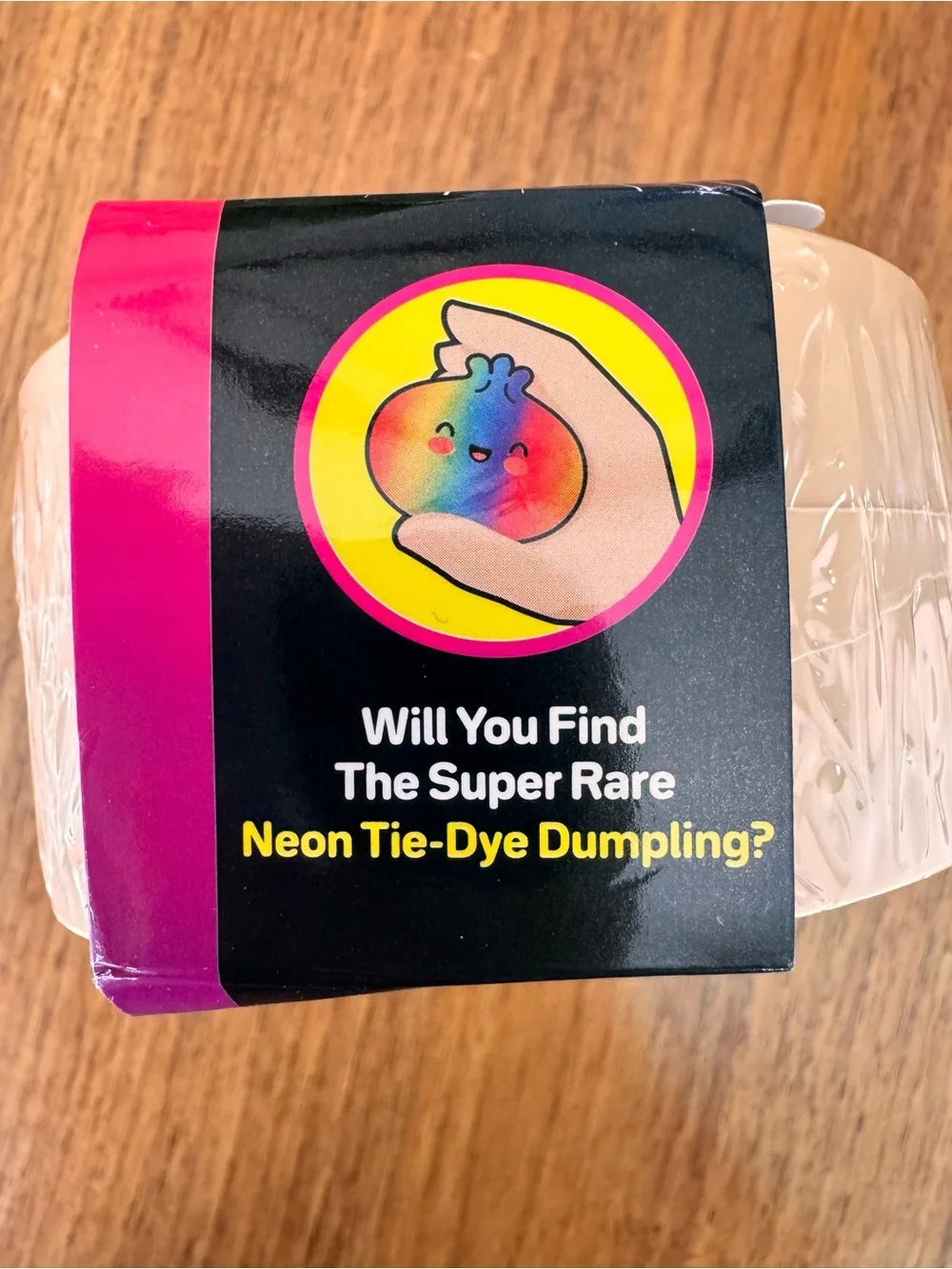 RMS Mystery Dumpling Neon Edition Viral Squishy Super Rare Tie Dye. Sealed NWT